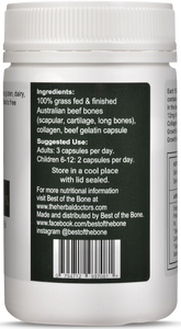 Best of the Bone Beef Whole Bone Capsules 120 Capsules
